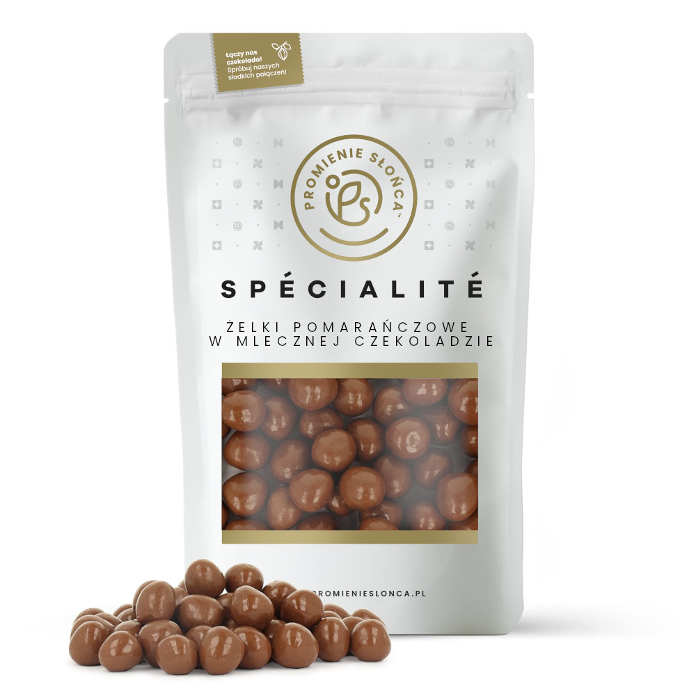 Żelki Owocowe w Mlecznej Czekoladzie 500 g