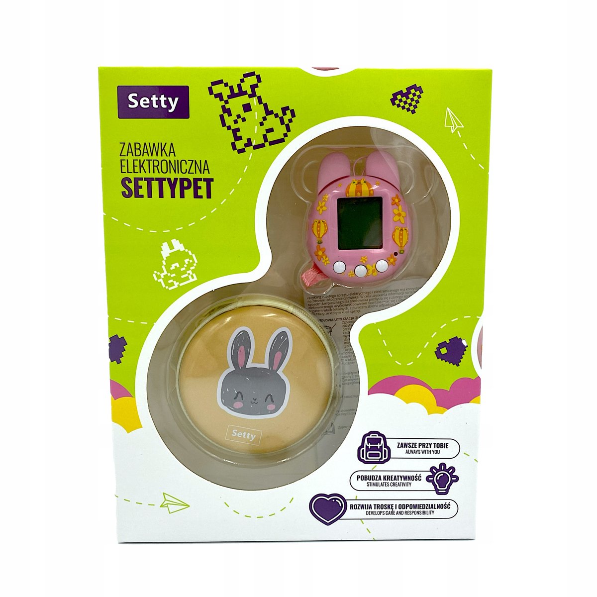 SETTY Zabawka elektroniczna SETTYPET KRÓLICZEK 704