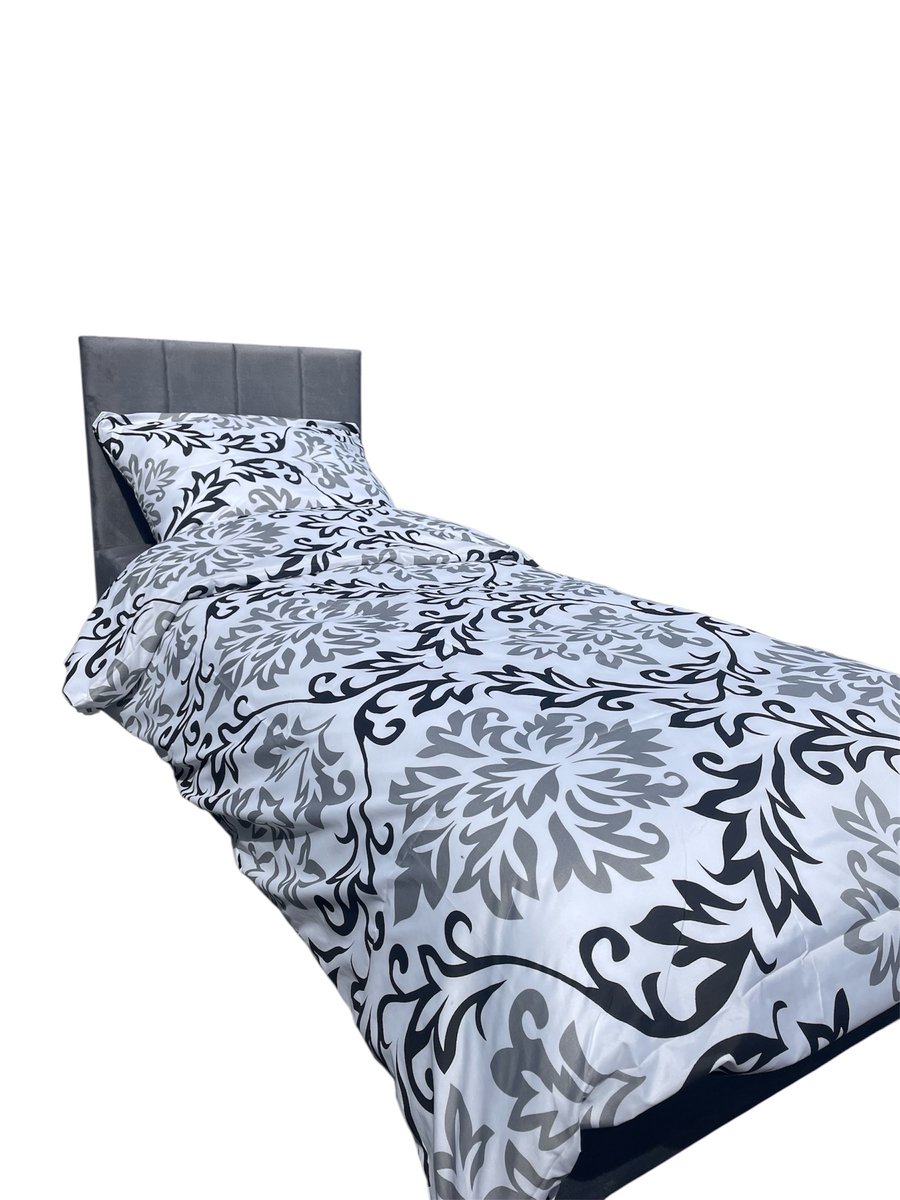 Pościel Satyna bawełniana 140x200cm z wypełnieniem plus prześcieradło