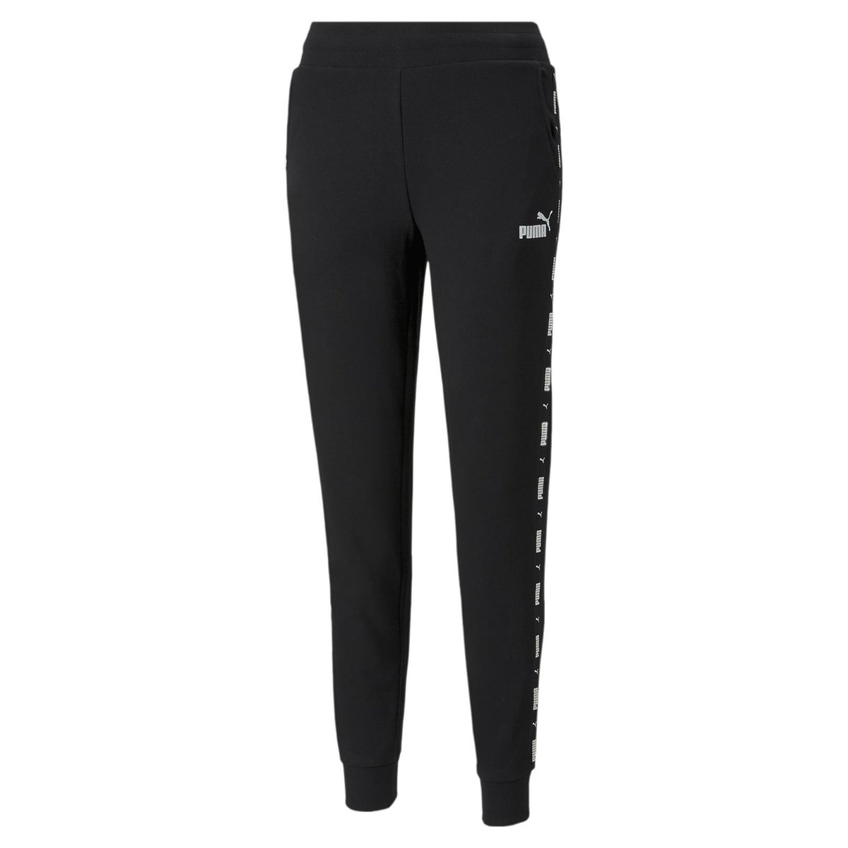 Spodnie dresowe damskie Puma POWER TAPE TR czarne 84712001-L