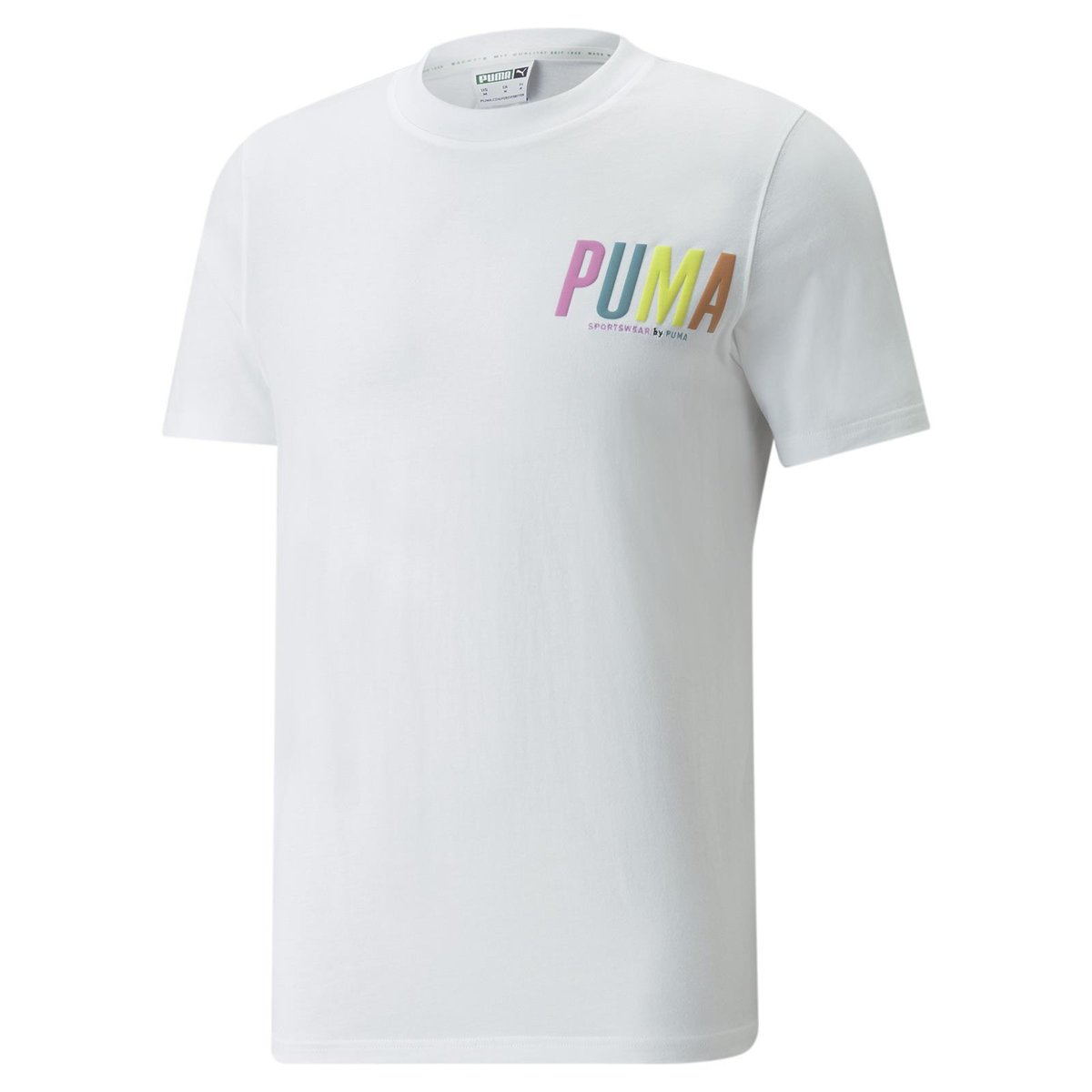 Koszulka męska Puma SWXP GRAPHIC biała 53362302-XL