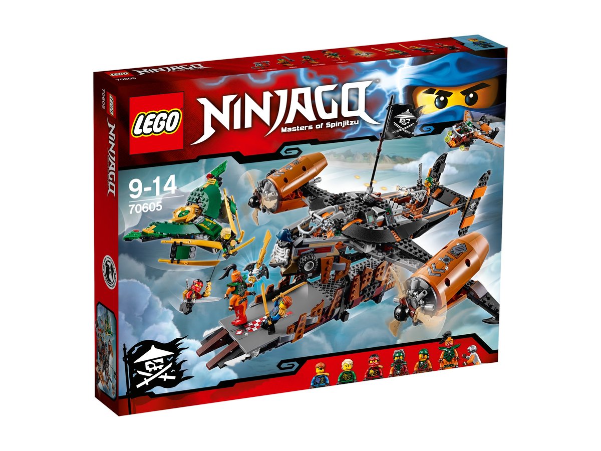 Klocki LEGO Ninjago Zestaw Twierdza Nieszczęścia 70605