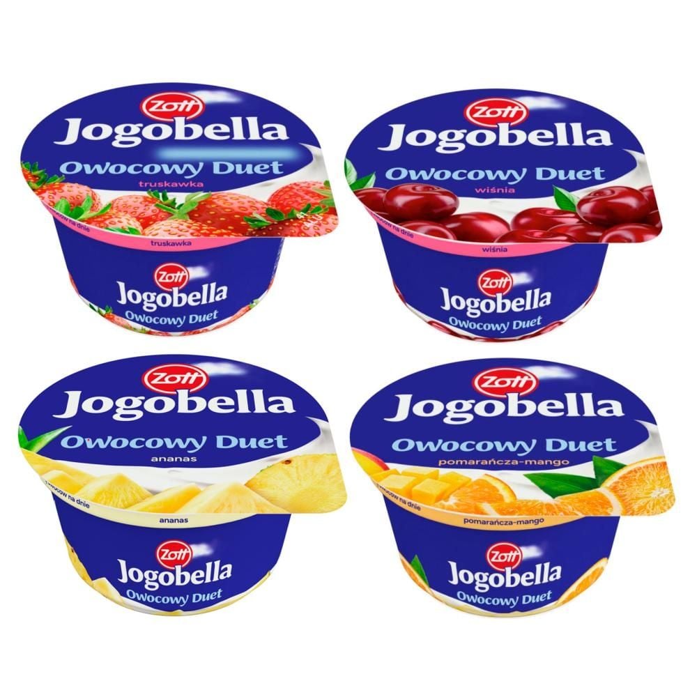 Zott Jogobella Owocowy Duet Jogurt 180 g
