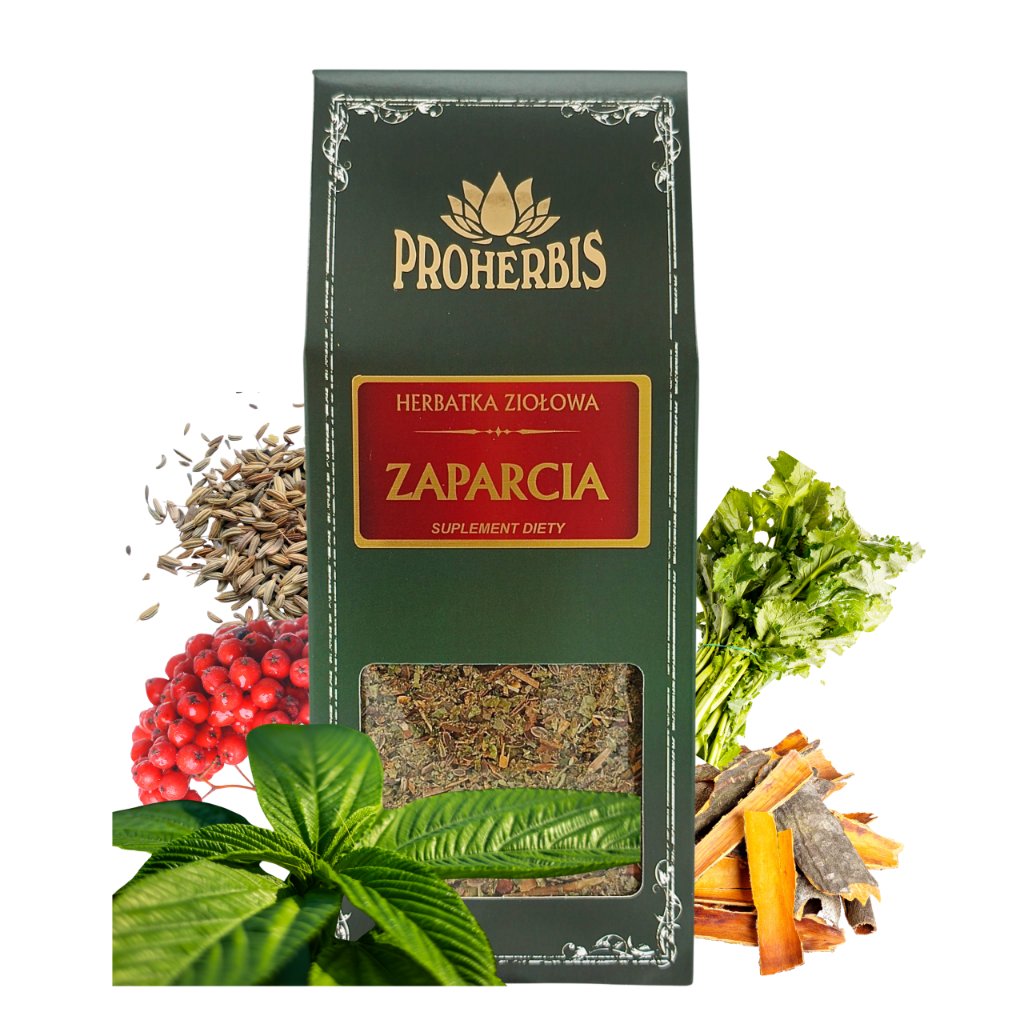 Herbatka ziołowa Zaparcia 100g Wspomaga Pracę Jelit
