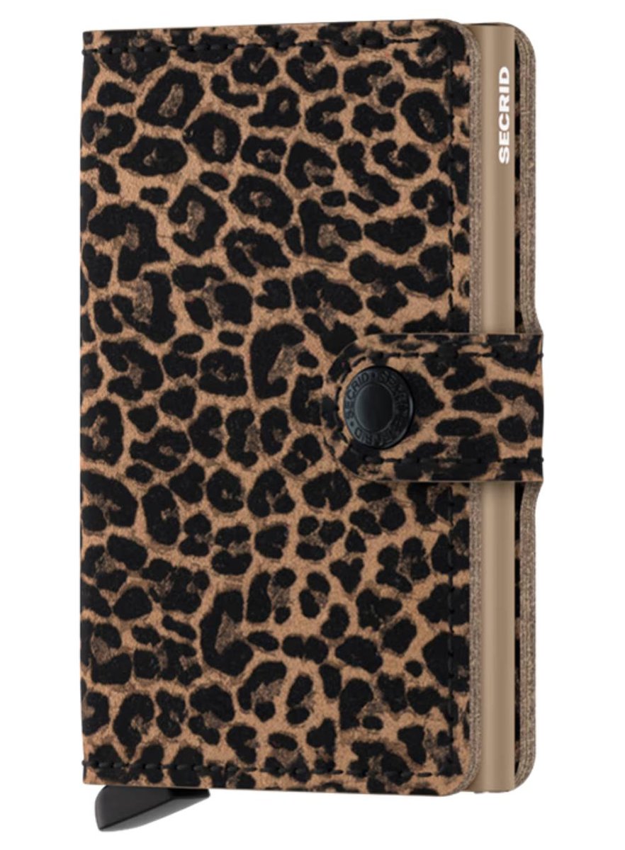 Portfel kieszonkowy Secrid Miniwallet Leo - beige