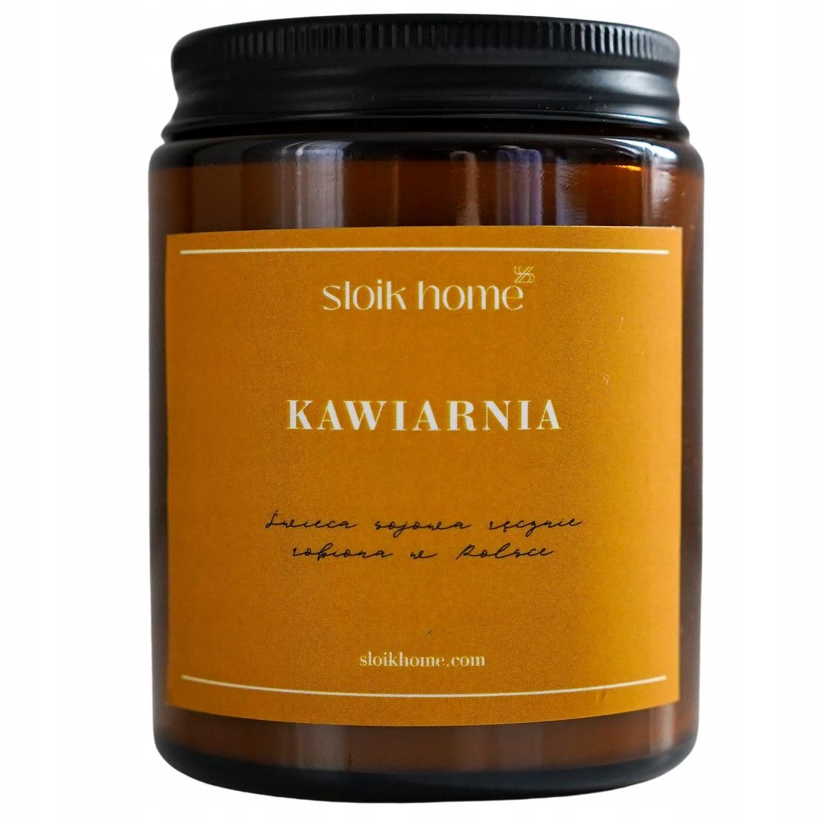 Świeca sojowa Kawiarnia – zapachowa 150 ml Słoik Home