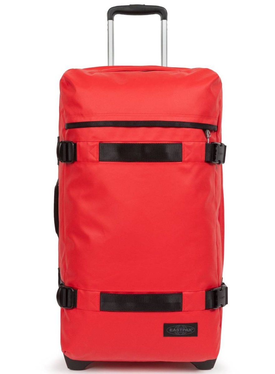 Torba podróżna na kółkach Eastpak Transit'R M - tarp red