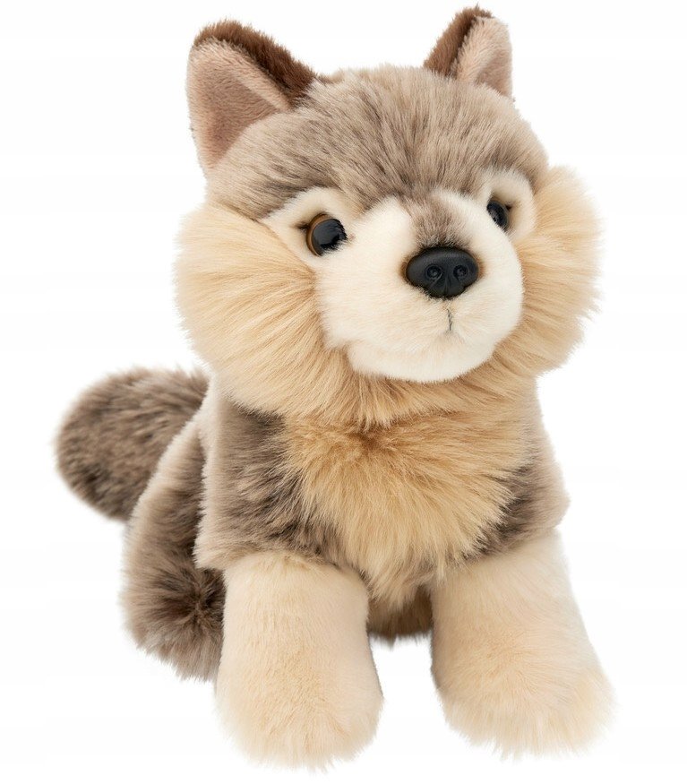 Maskotka Wilk Leśny Młody Siedzący - 18cm