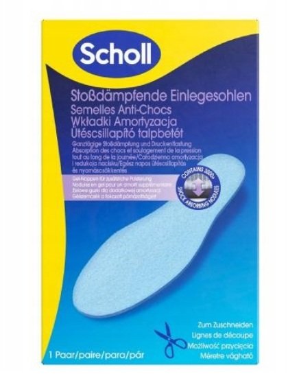 SCHOLL WKŁADKI AMORTYZUJĄCE DO BUTÓW 1 PARA
