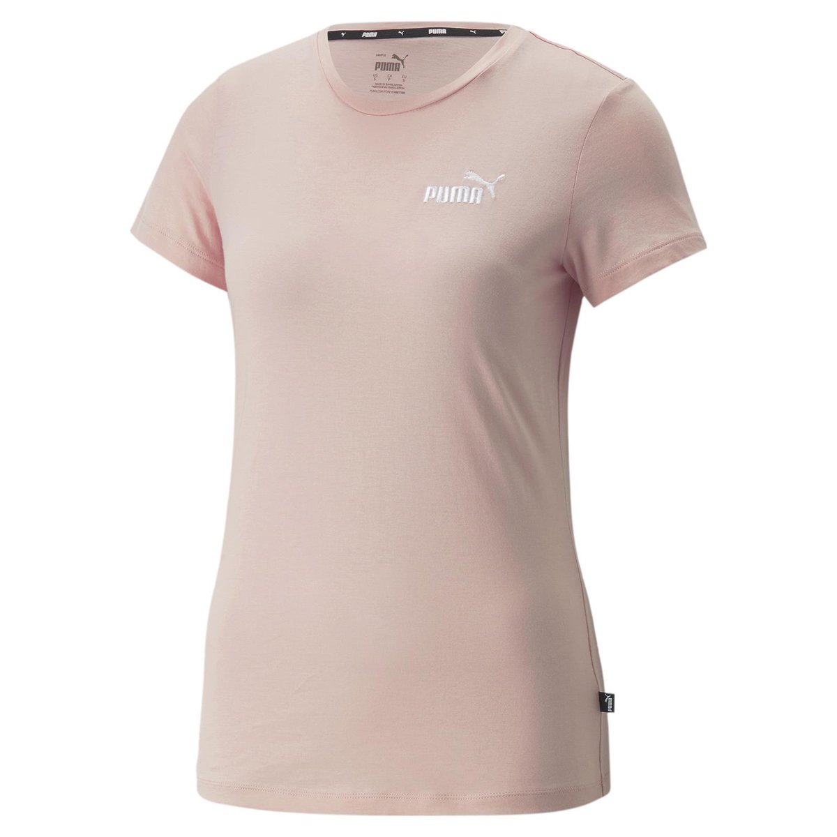 Koszulka damska Puma ESS+ Embroidery różowa 84833147-M