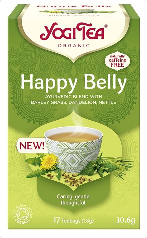 Yogi Tea Herbatka lekki brzuch (happy belly) 17 x 1,8 g Bio - herbata