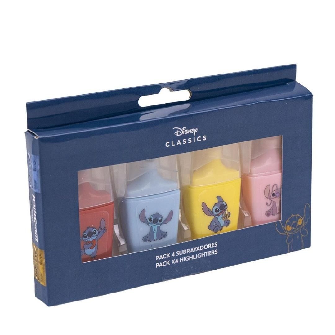 Artesania Cerda Zakreślacze Stitch 4szt