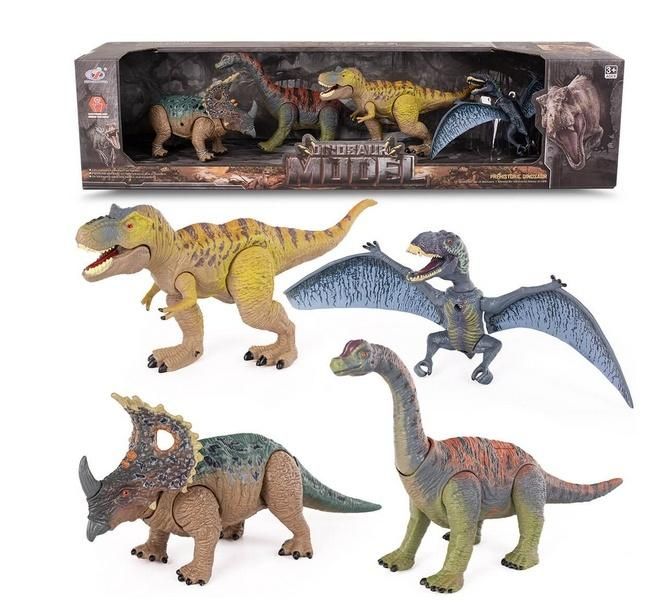 Figurki dinozaurów 4szt - figurka