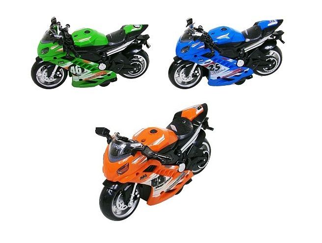 Motor 14cm światło dźwięk 3 kolory