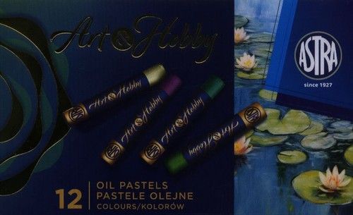 Pastele olejne ARTHOBBY 12 kolorów - artykuł papierniczy