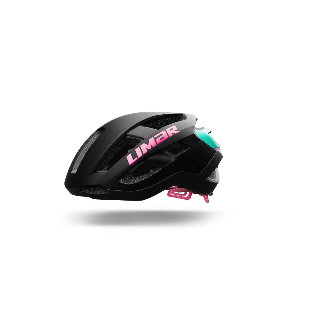 Limar Unisex kask Air Star dla dorosłych, matowo-czarny/różowy, jeden rozmiar