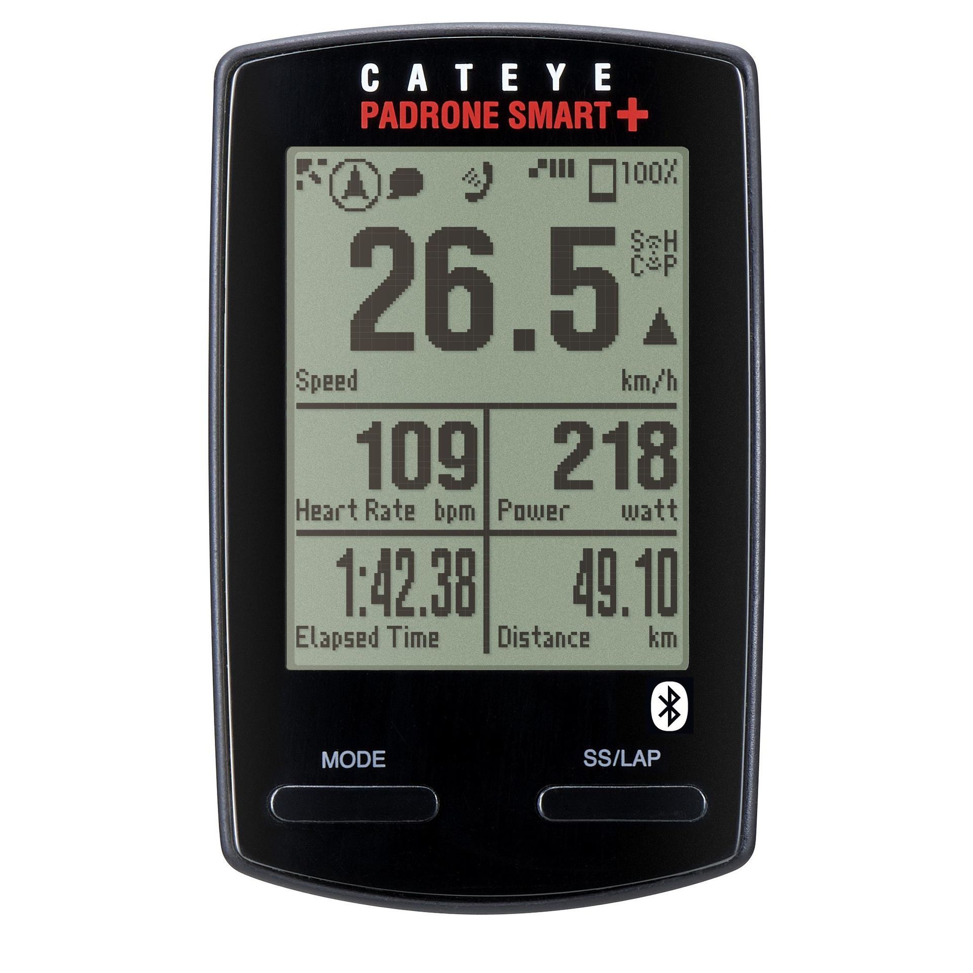 Cateye komputer rowerowy padrone Smart + CC-sc100b Computer padrone Smart + CC-sc100b Bluetooth nr art. fa003524095 CA240PASMPLUS