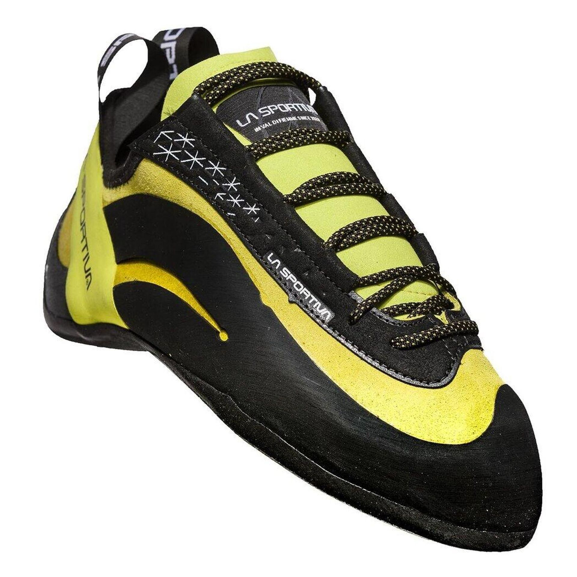 La Sportiva Miura But wspinaczkowy Mężczyźni, lime EU 40 2020 Buty wspinaczkowe sznurowane 20J706706-40