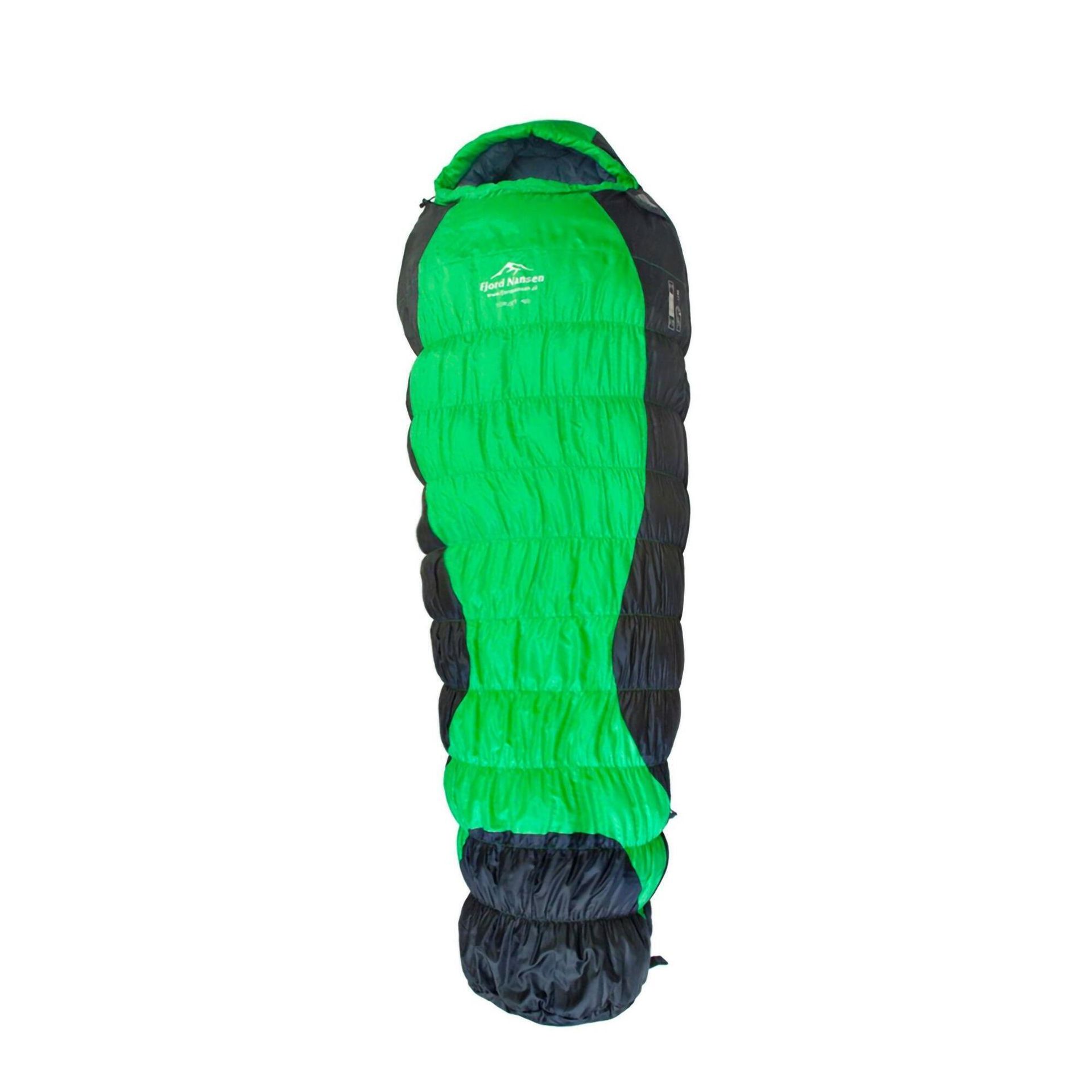 Śpiwór syntetyczny Fjord Nansen Torget Mid (178 cm) - emerald/emerald
