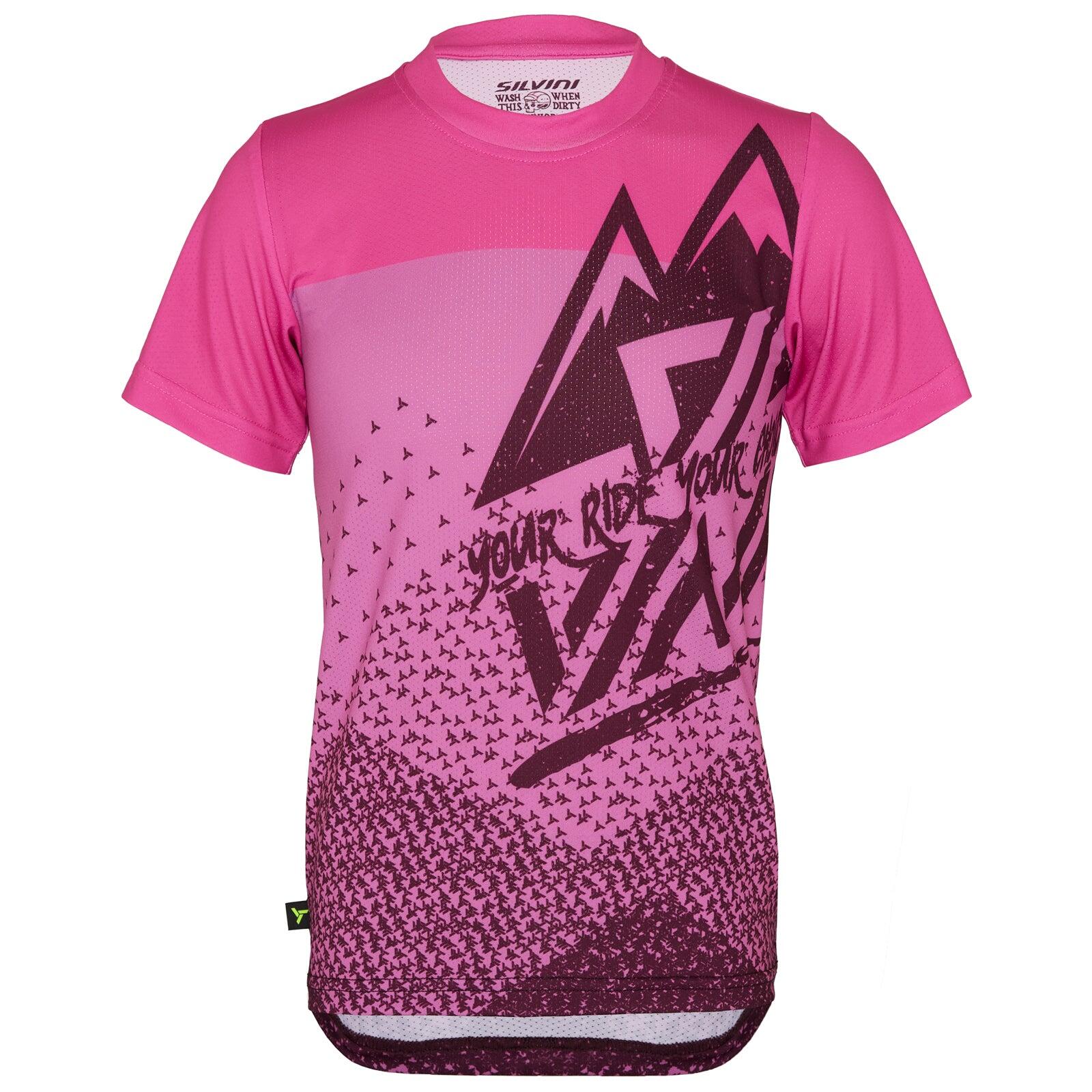 Koszulka rowerowa (z krótkim rękawem) dziecięca SILVINI Junior Jersey DENNI