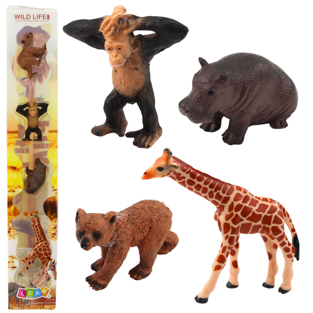 DLA DZIECI ZESTAW MINI FIGURKI ZWIERZĘTA