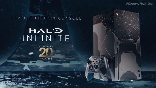 Microsoft Xbox Series X 1TB SSD Blu-ray 4K UHD Edycja limitowana Halo Infinite