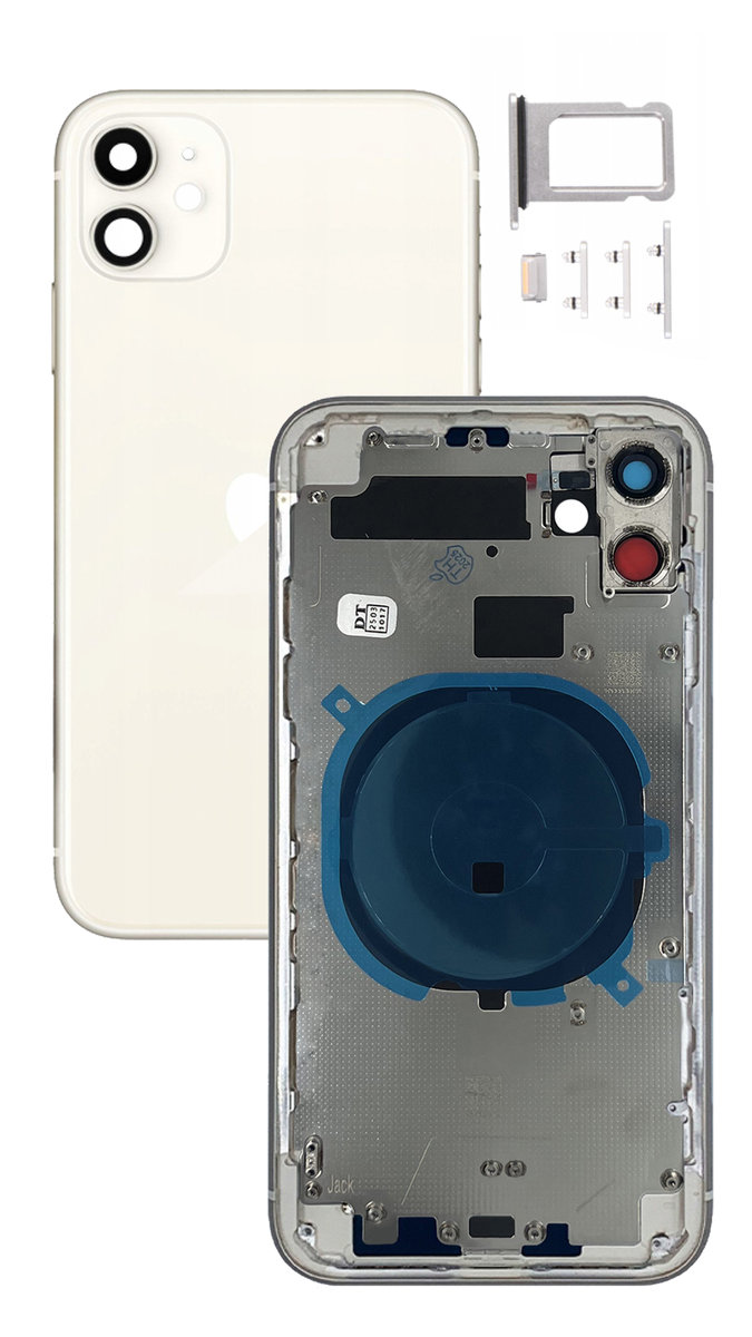 Obudowa kompletna BIAŁA do Apple iPhone 11 korpus ramka plecki