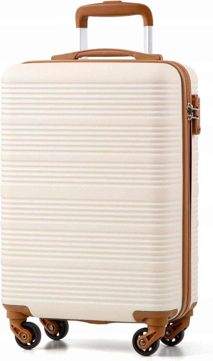 Coolife Walizka Kabinowa 55X35X20 Cm Ryanair Twarda Tsa Lekka