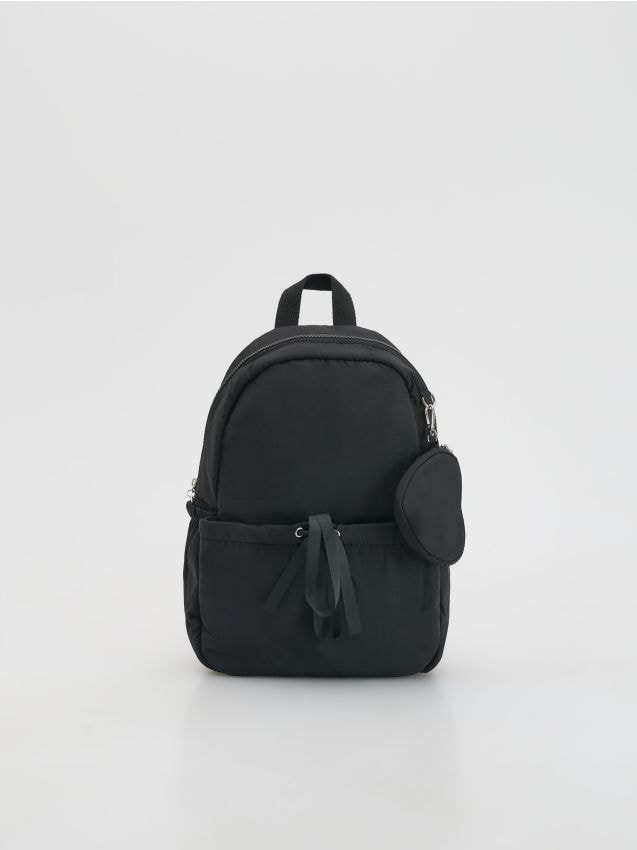 Reserved - Plecak z portfelem - czarny