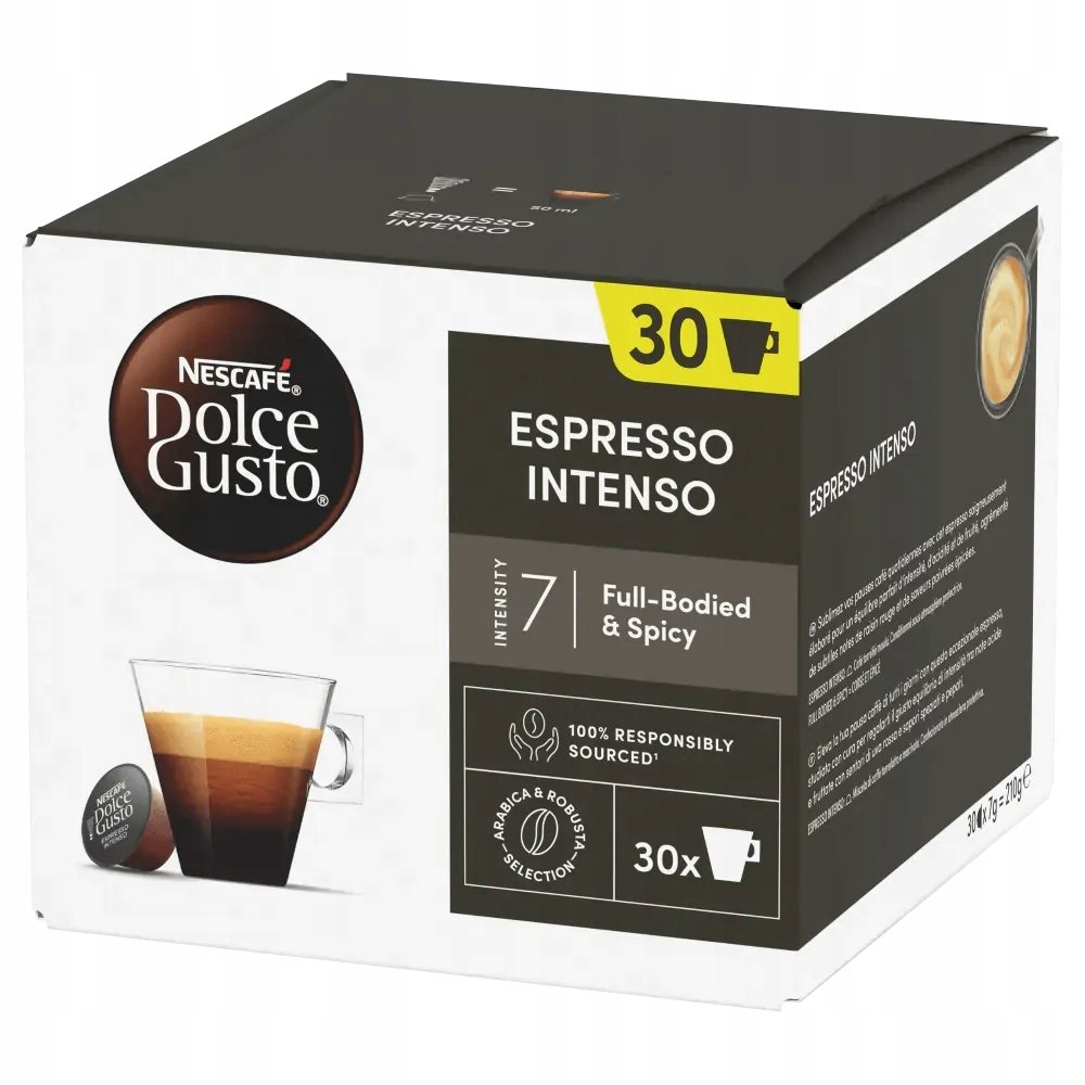 Kapsułki do Dolce Gusto Nescafé Espresso Intenso 30 szt Intensywność 9/10