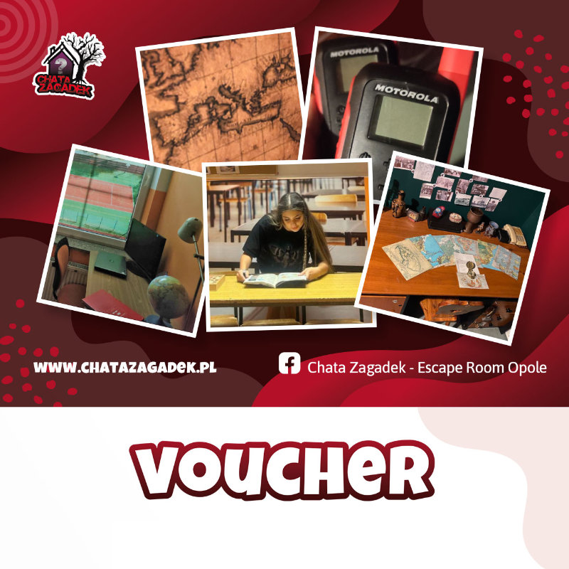 Chata Zagadek – Voucher dla grupy 5 osobowej - 200 zł