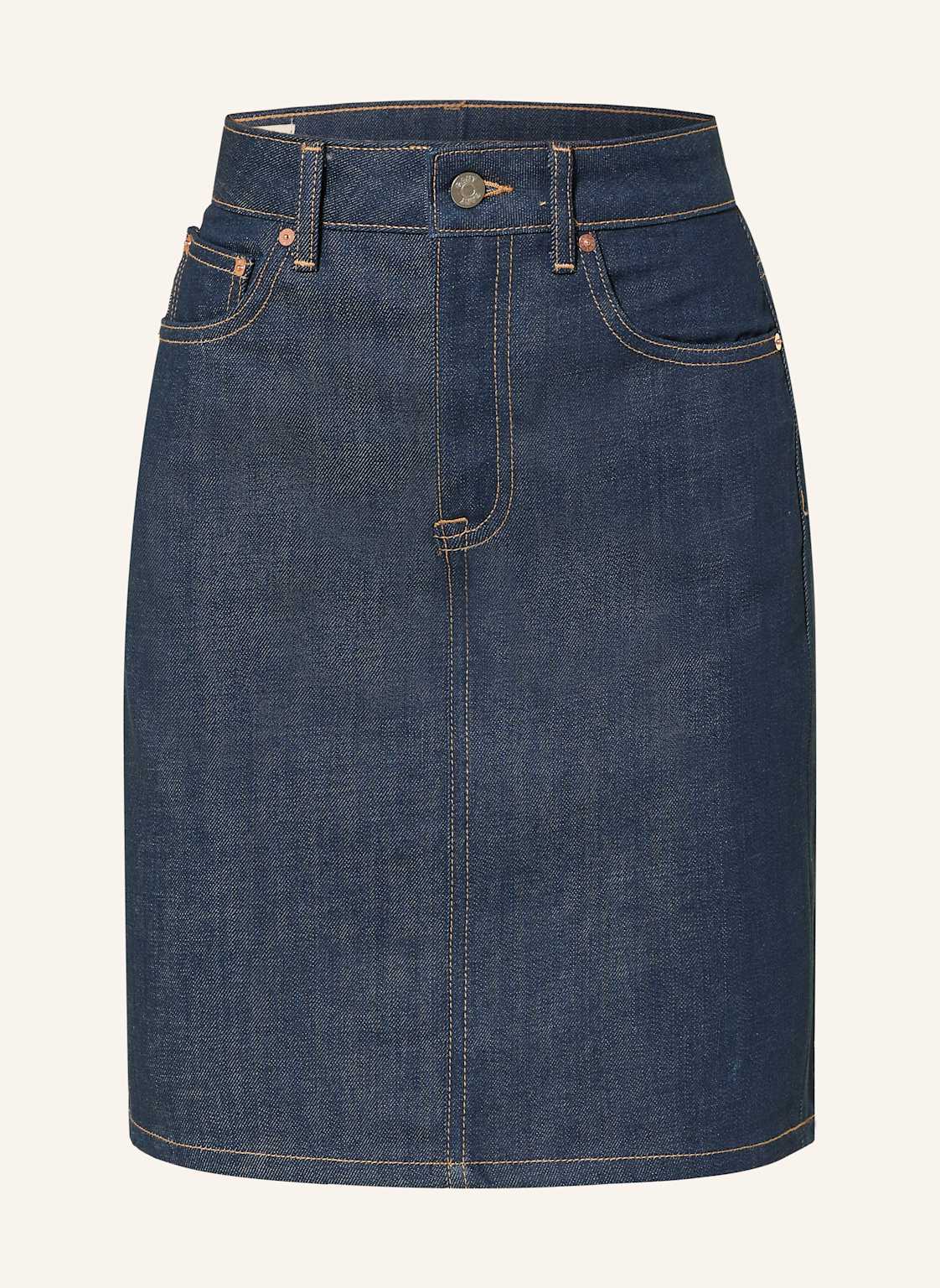 Gant Spódnica Jeansowa blau