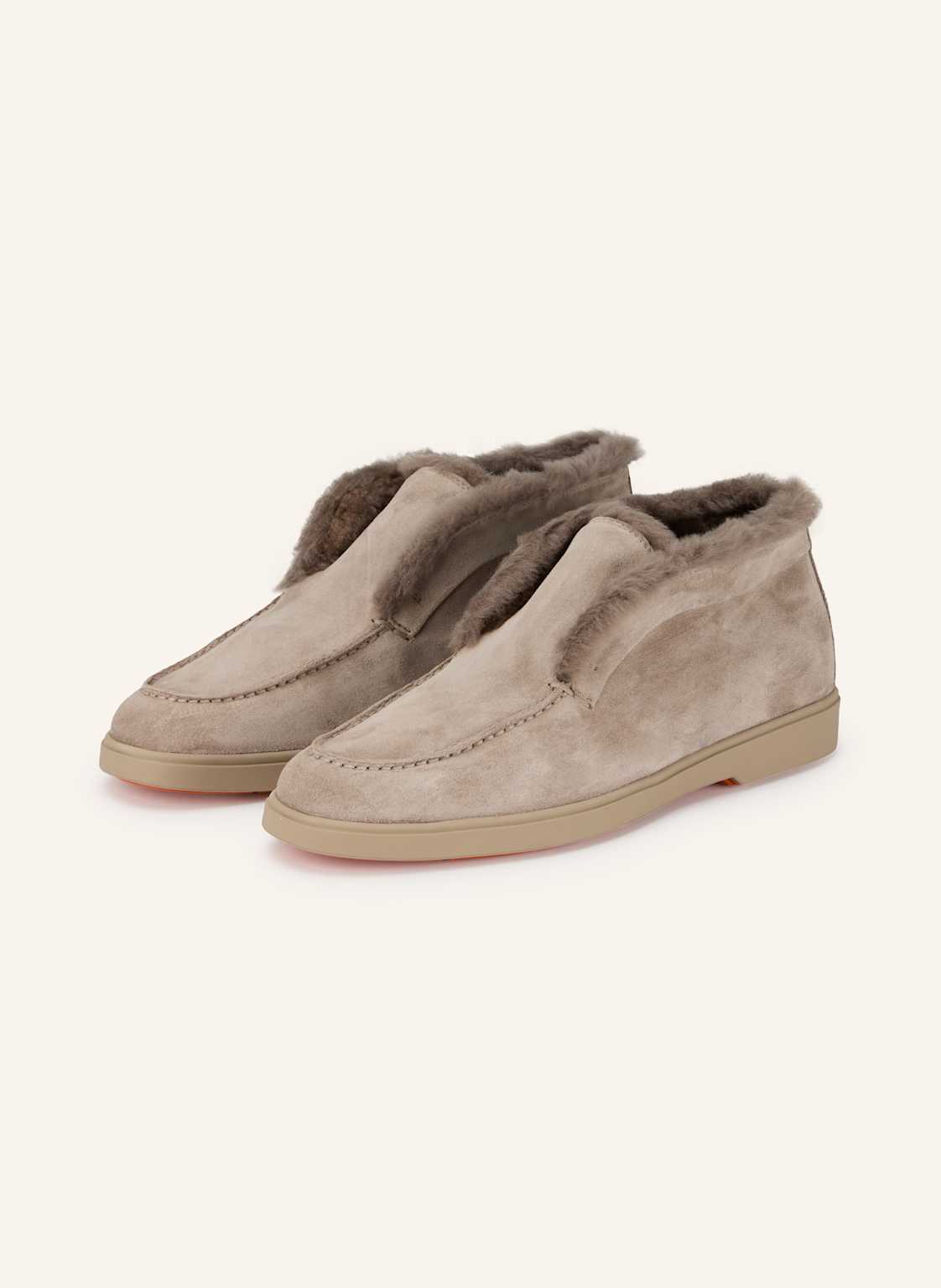 Santoni Botki Fortune beige