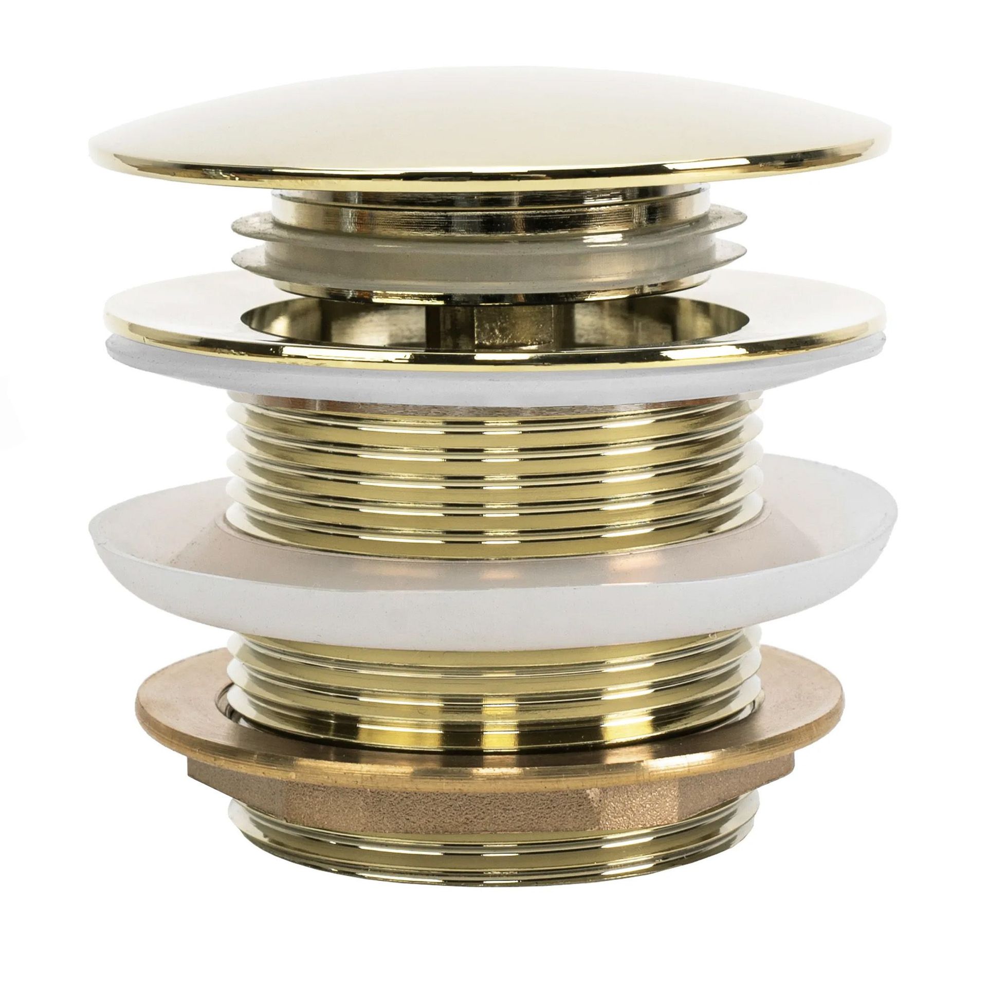 Rea Korek wannowy uniwersalny Klik-Klak Rea Złoty