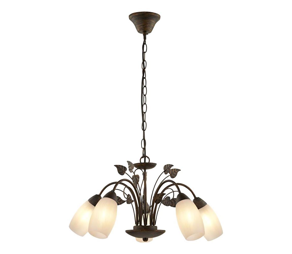 Globo 30800523X - Żyrandol na łańcuchu VENEZIA 5xE14/40W/230V