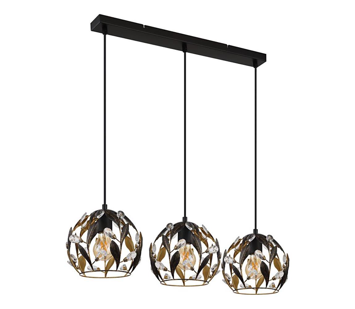 Globo 15759-3H - Żyrandol na lince MIKA 3xE27/40W/230V