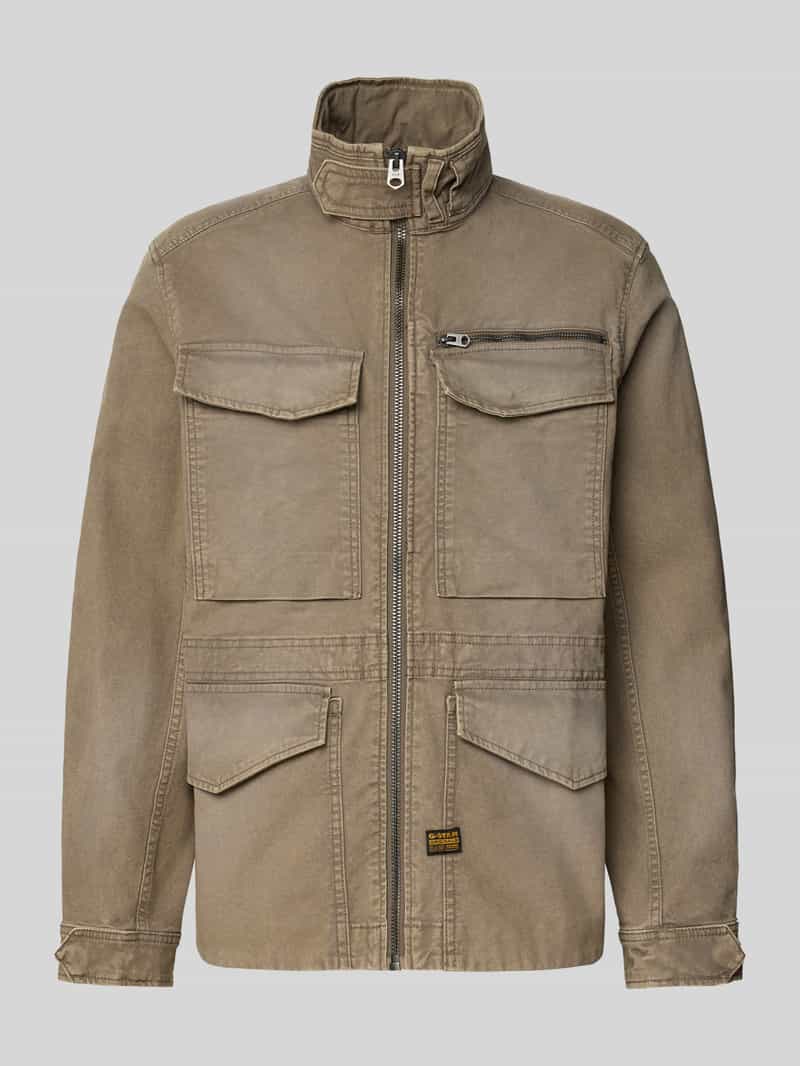 Kurtka o kroju slim fit z kieszeniami z patką model ‘Rovic’