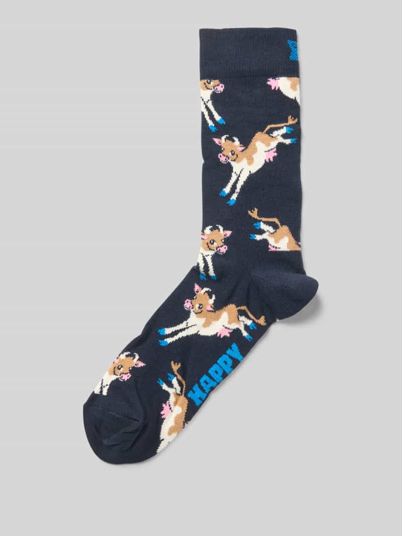 Skarpety z wyhaftowanym motywem model ‘Cow’