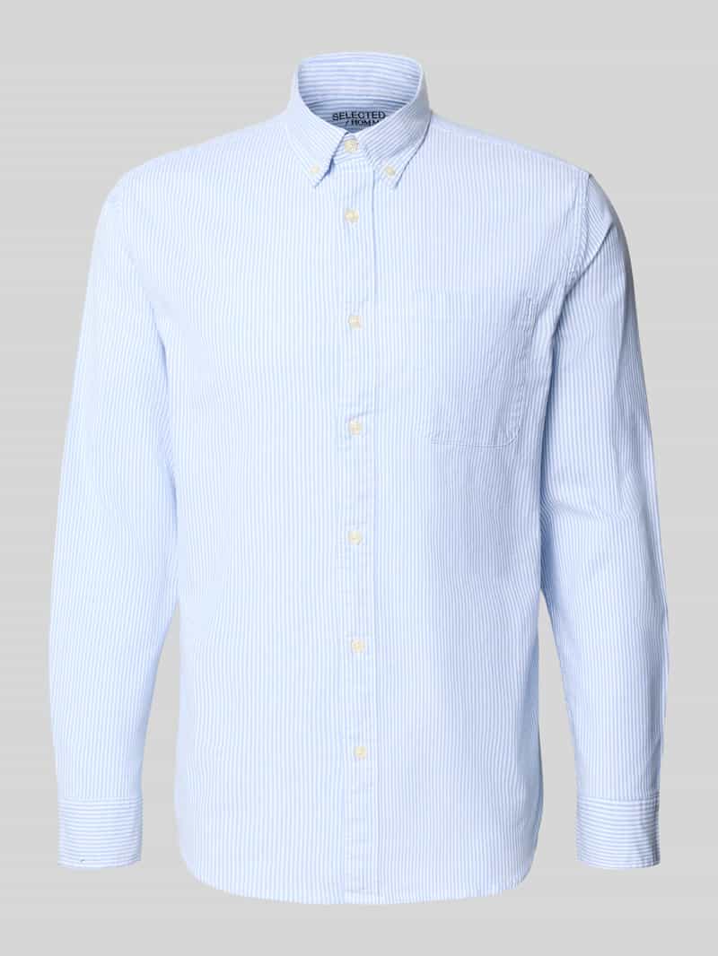 Koszula casualowa o kroju regular fit z mieszanki bawełny model ‘REGRICK’