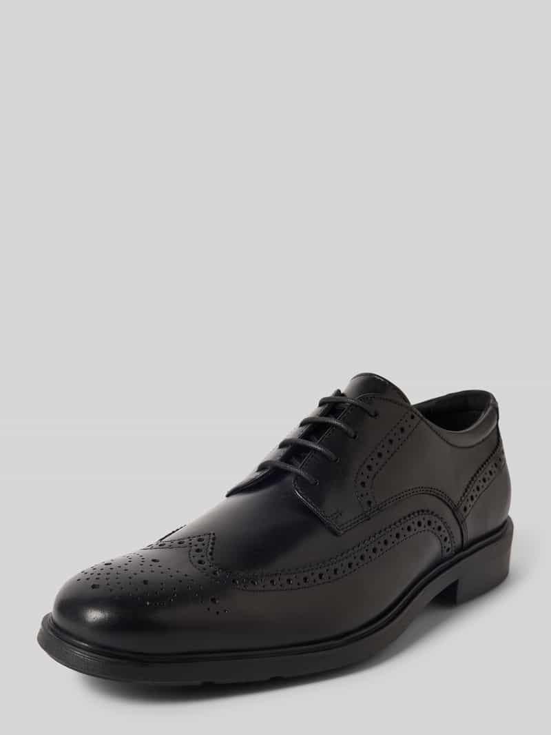 Buty derby ze skóry model ‘DUBLIN’