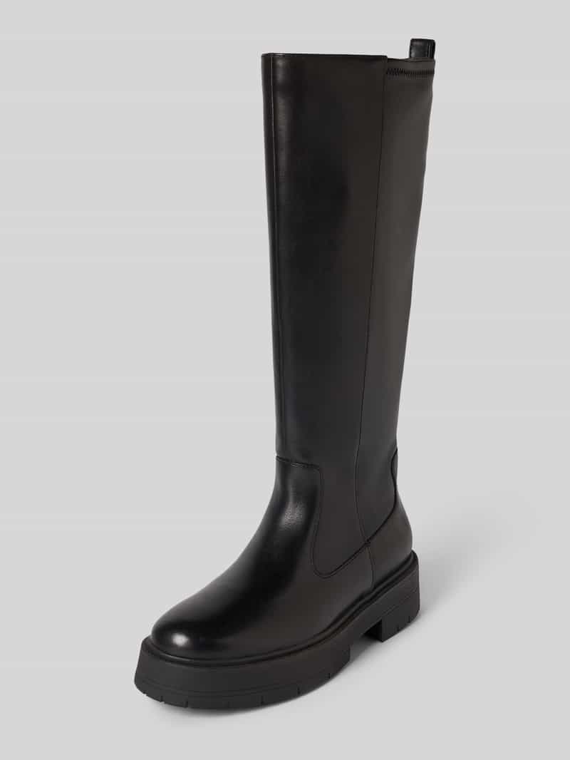 Kozaki skórzane z zamkiem błyskawicznym model ‘SPHERICA’