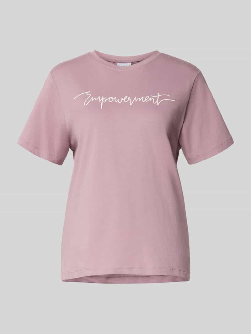 T-shirt z okrągłym dekoltem model ‘SYBIL EMPOWERMENT’