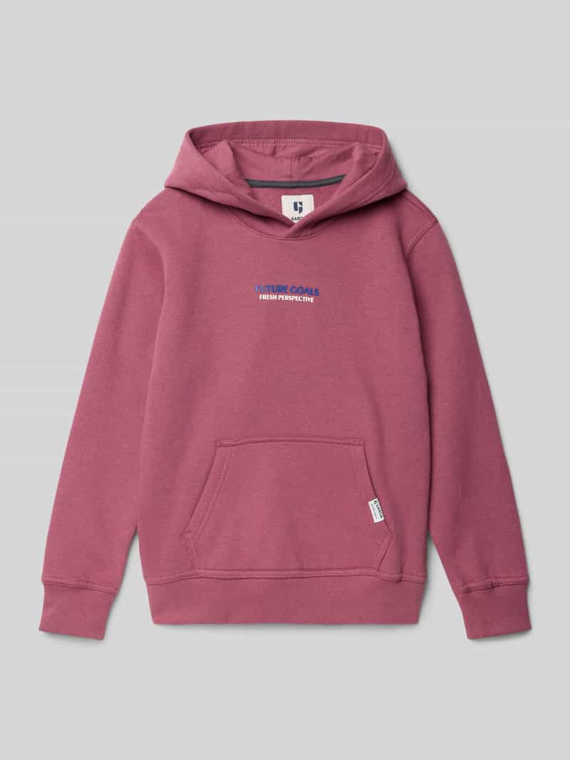 Bluza z kapturem o kroju regular fit z kieszenią kangurką