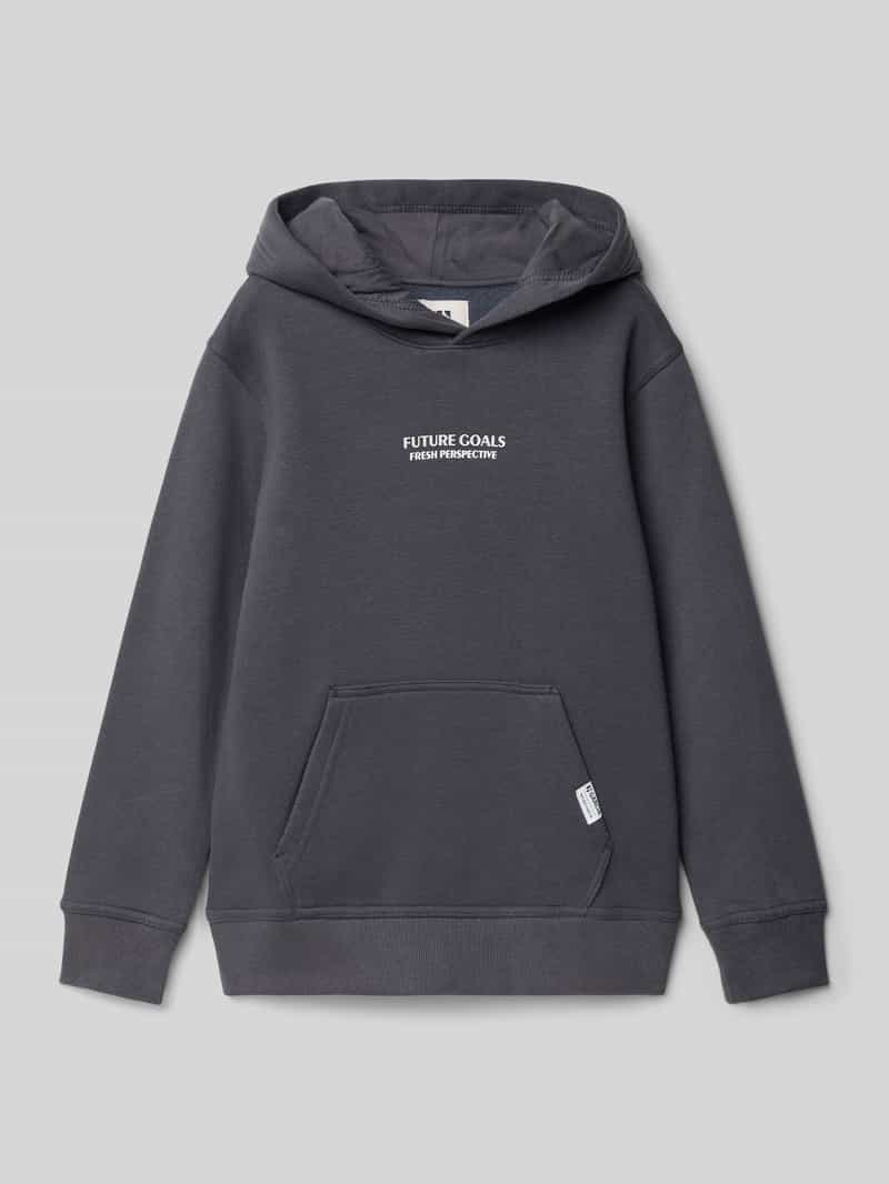 Bluza z kapturem o kroju regular fit z kieszenią kangurką