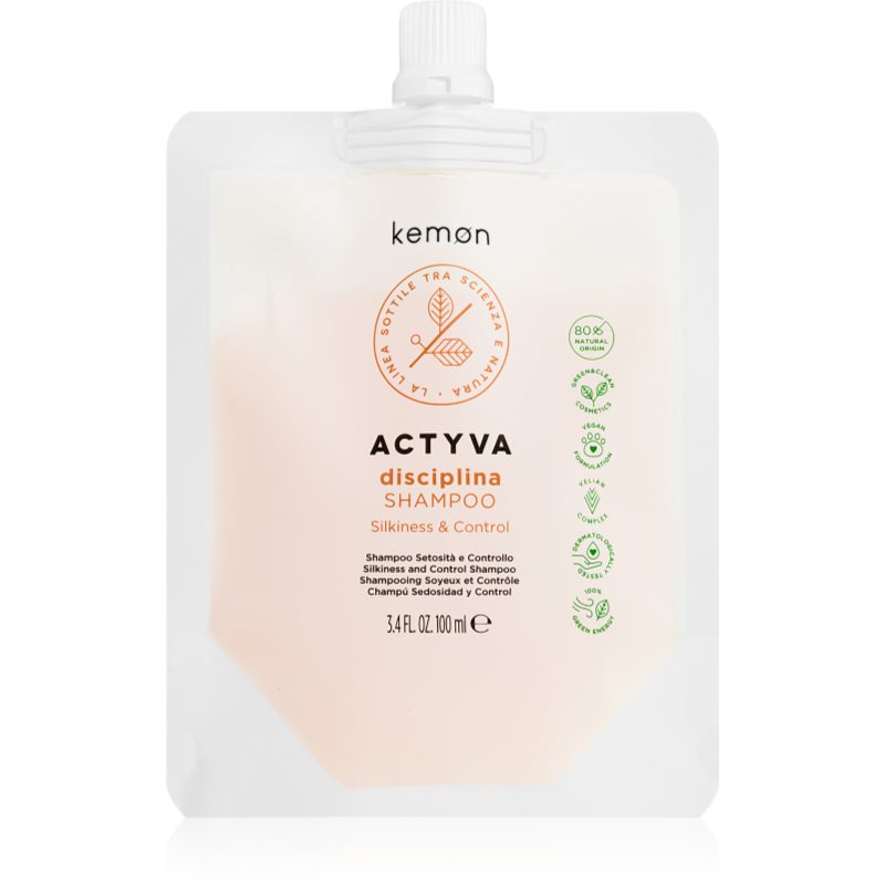 Kemon Actyva Disciplina szampon regenerująco-nawilżający do włosów łamliwych i matowych 100 ml