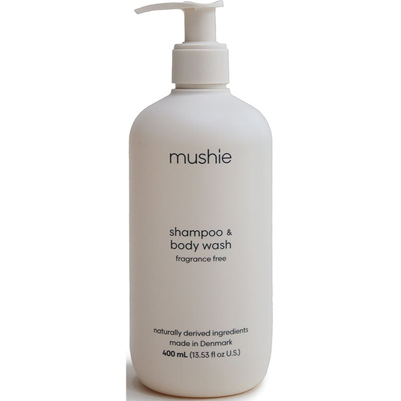 Mushie Organic Baby żel pod prysznic i szampon 2w1 dla dzieci 400 ml