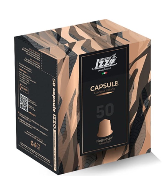 Izzo Nespresso Decaffeinato 50 kapsułek