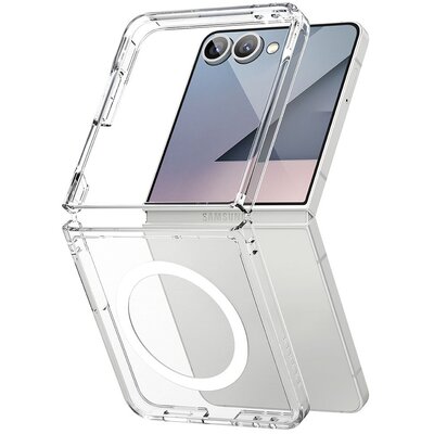Etui RINGKE Fusion Magnetic MagSafe do Samsung Galaxy Z Flip 7 Przezroczysty