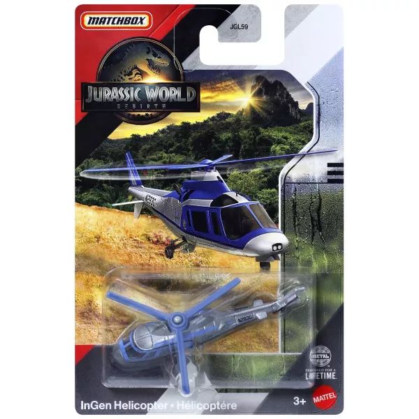 Matchbox Jurassic World: Śmigłowiec Ingen