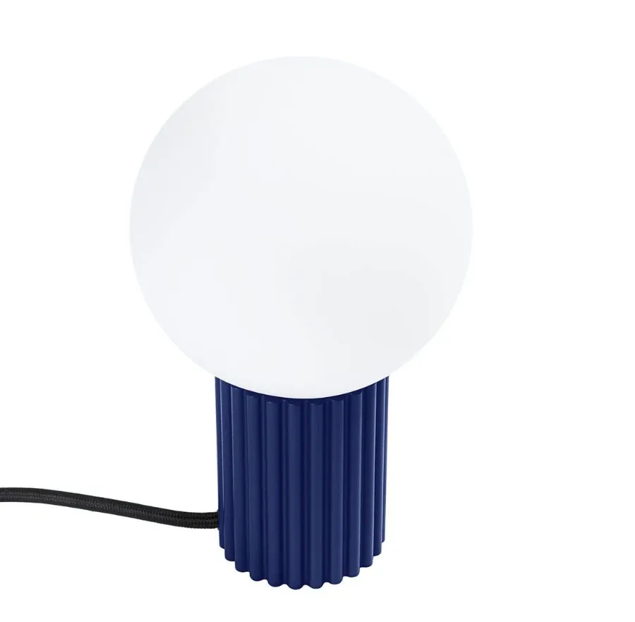 Niebieska nowoczesna lampa na biurko - K601-Buble